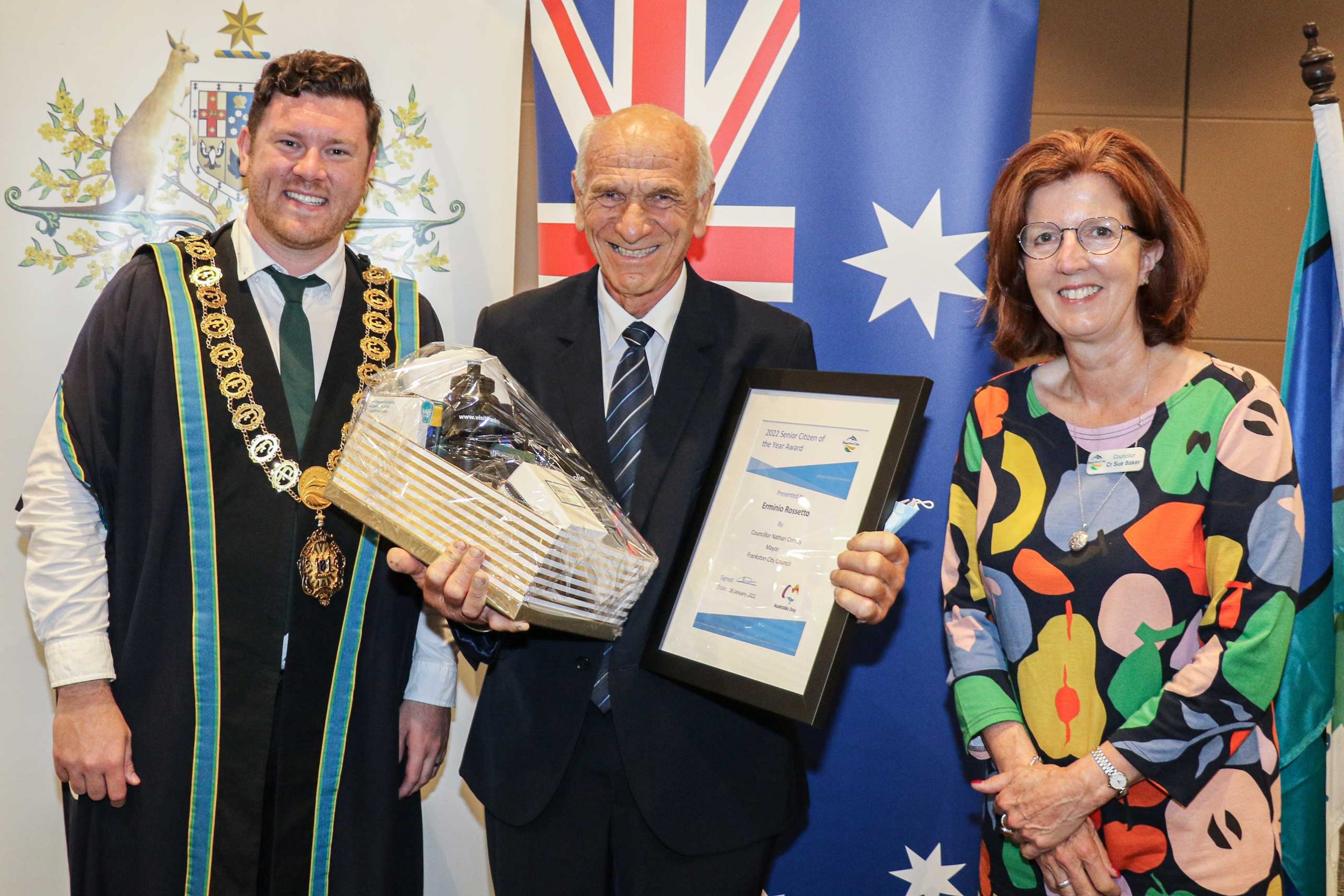Minio receives Senior Citizen Award